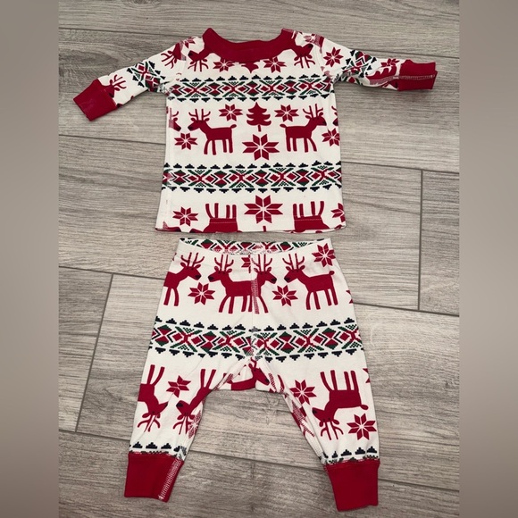 HANNA ANDERSSON Dear Deer Christmas Reindeer Pajama Set - Picture 2 of 2